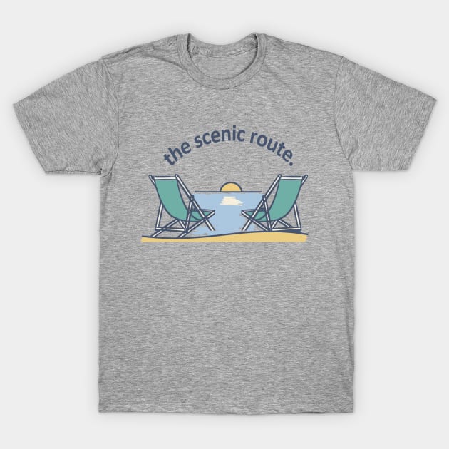 The Scenic Route T-Shirt by Etopix